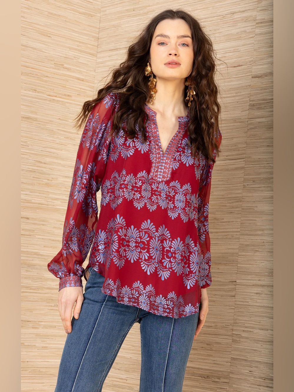 Hale Bob Lexie Satin Top